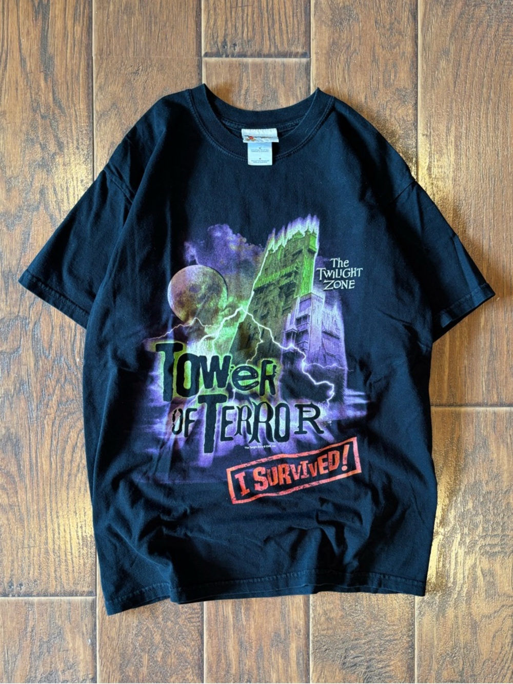 Vintage Early 2000s Twilight Tower of Terror Ride Shirt